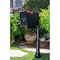 Architectural Mailboxes Mailbox, Black, Post Mount, Extra Large 620020B-10 - alternate 2